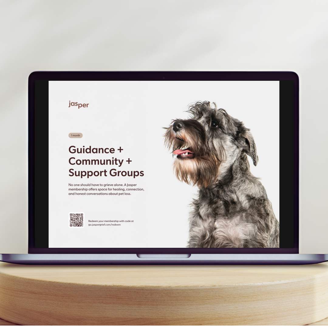 Pet Memorial Tree + Jasper Grief Support