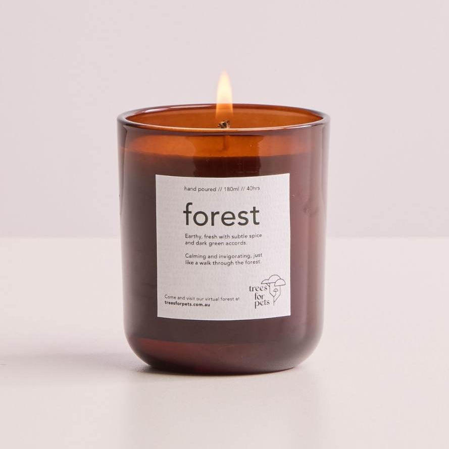 Forest candle