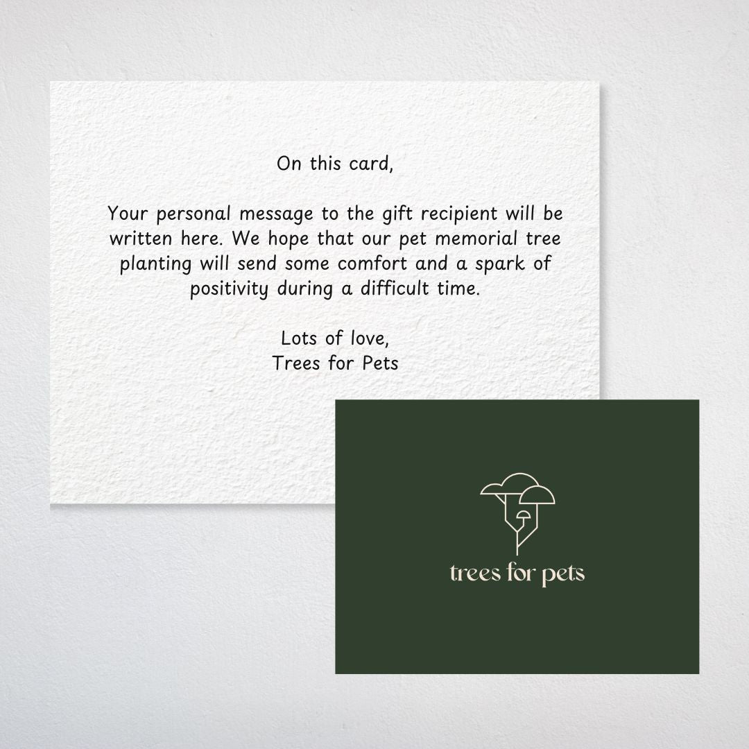 Pet Memorial Tree + Forest Candle + Pet Portrait