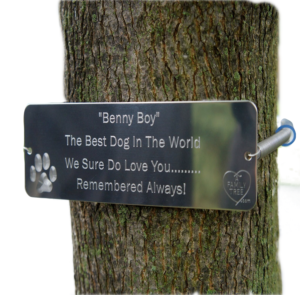 pet memorial plaques